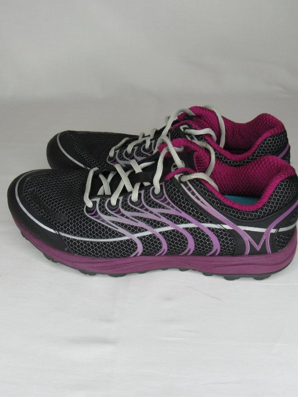 Merrell MIX MASTER GLIDE Black Pink Trail Running Shoes Women's 8 - Picture 4 of 9